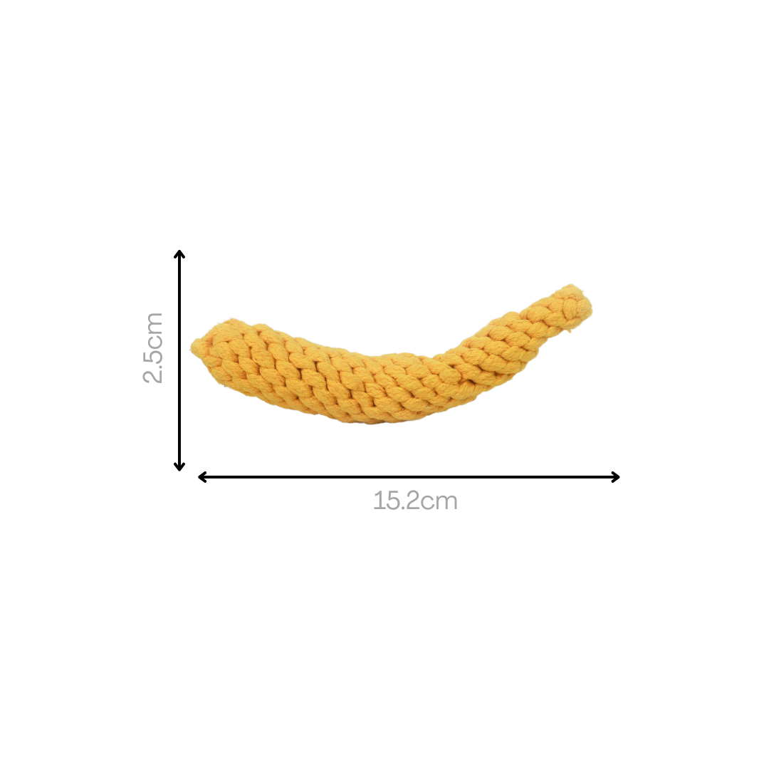 Handmade Banana Rope Toy