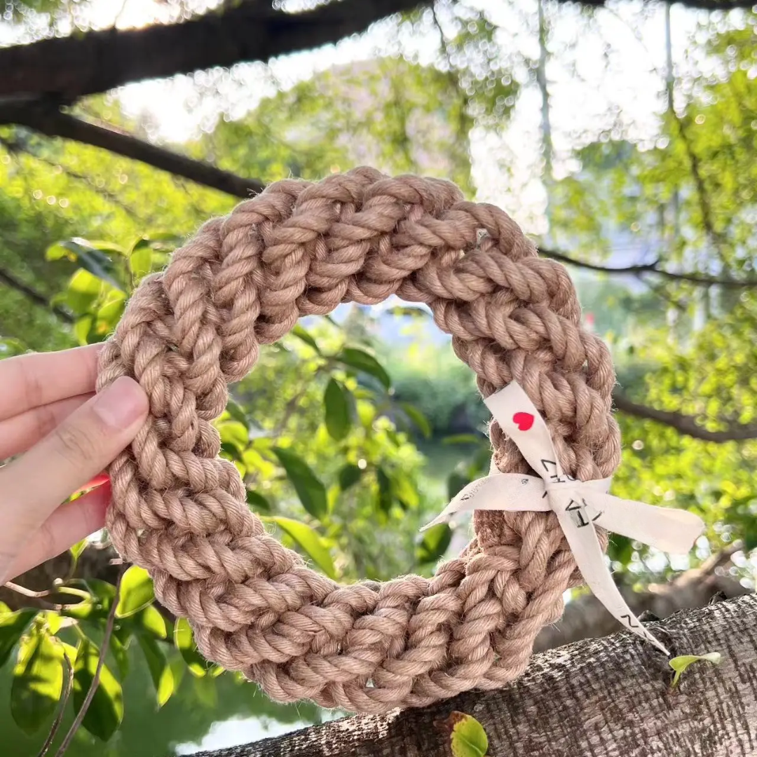 Eco Hemp Ring Toy