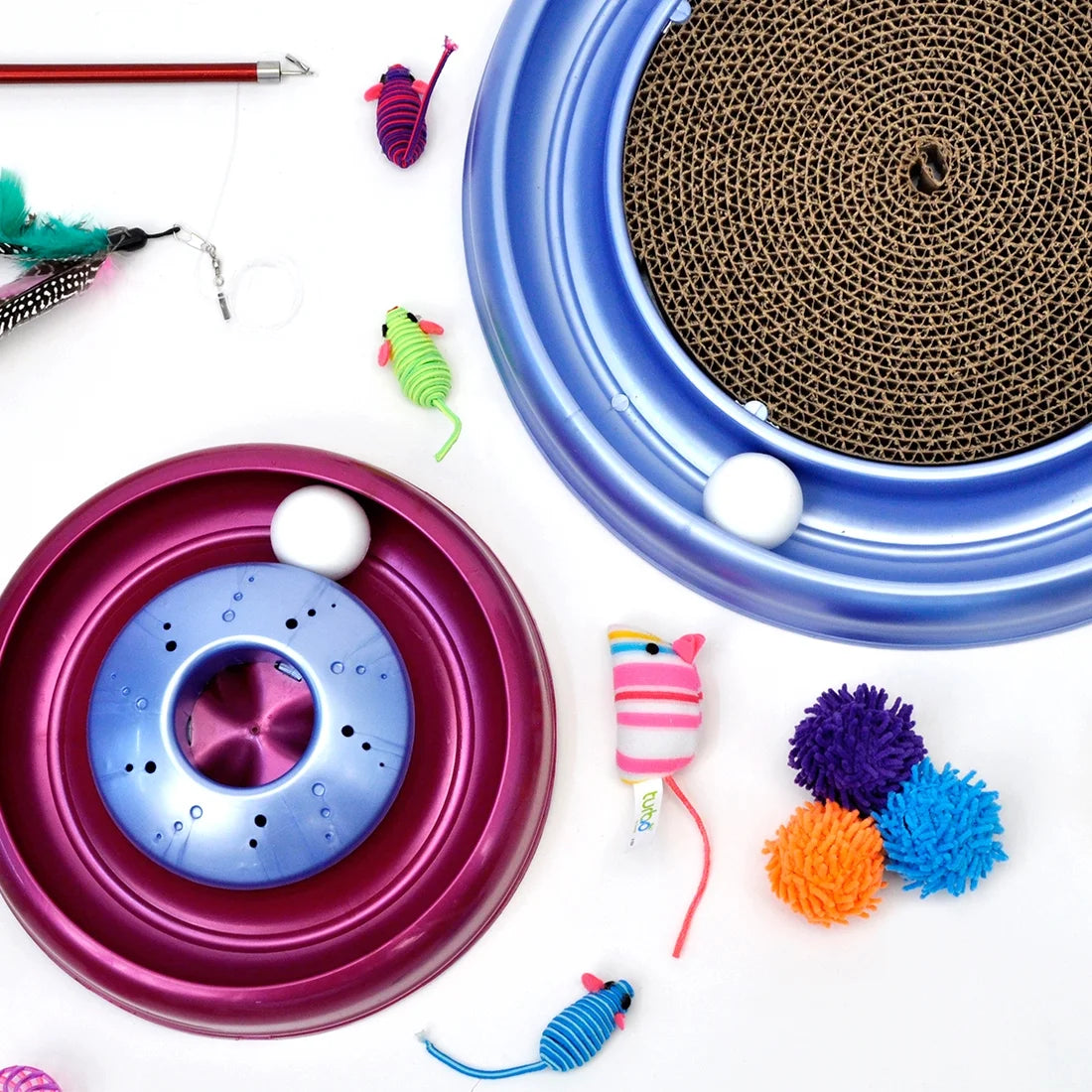 Bergan Catnip Cyclone Interactive Cat Toy